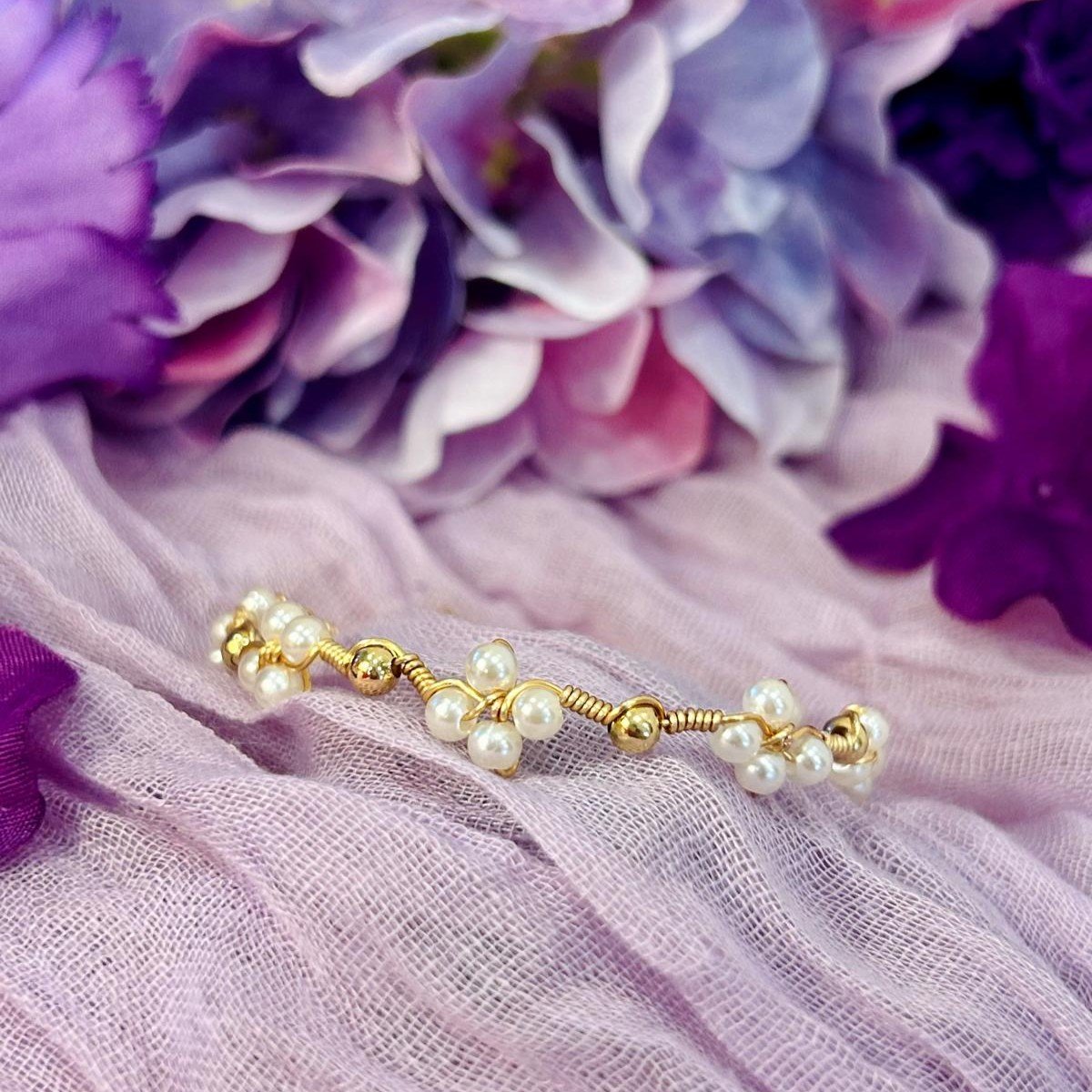 Blossom Bracelet - Soft White